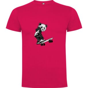 Panda Skateboarder: Mascot Marvel Tshirt