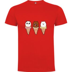 Pandas on Ice Cream Tshirt