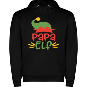 Papa Elf Logo Delight Φούτερ με κουκούλα
