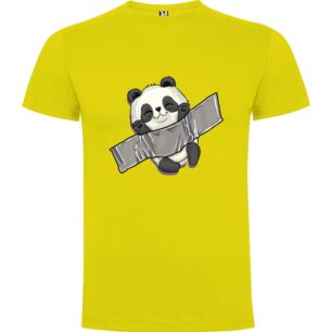 Paper-Holding Panda Delight Tshirt
