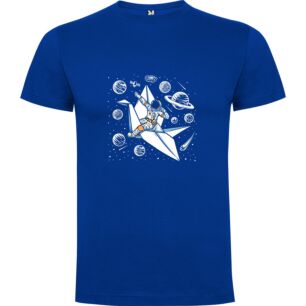 Paper Plane Spaceflight Tshirt