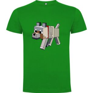 Paper Pup: Minecraft Style Tshirt