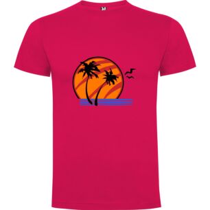 Paradise Palms Sunset Tshirt