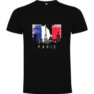 Parisian Icon: Eiffel Tower Tshirt σε χρώμα Μαύρο 9-10 ετών