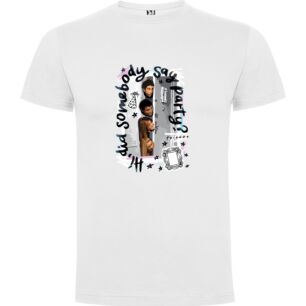 Party and Pals Tshirt σε χρώμα Λευκό XXXLarge(3XL)