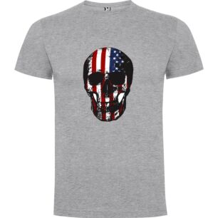 Patriotic Skull Rock Tshirt