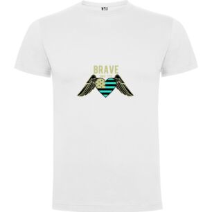 Patriotic Winged Bravery Tshirt σε χρώμα Λευκό Medium