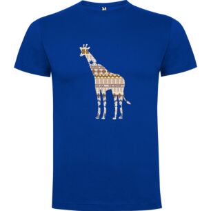 Patterned Giraffe Majesty Tshirt