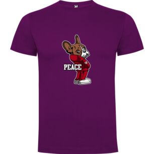 Peaceful Pup Mascot Tshirt