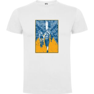 Pedal Print Posse by Mušič Tshirt