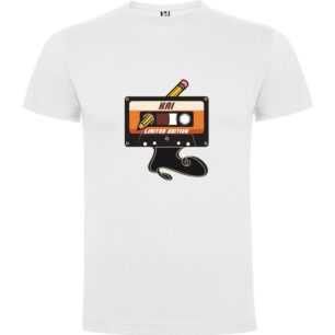 Pencil Cassette Artistry Tshirt σε χρώμα Λευκό 3-4 ετών