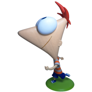 Φιγούρα Phineas 3D εκτυπωμένη