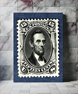 Πίνακας, 15c Abraham Lincoln re-issue single