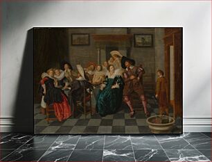 Πίνακας, A Banquet, Frans Hals