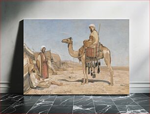 Πίνακας, A Bedouin Encampment; or, Bedouin Arabs (between 1841 and 1851) by John Frederick Lewis