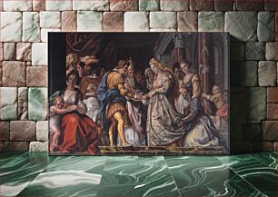 Πίνακας, A Betrothal by Frantz Cleyn