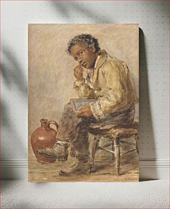 Πίνακας, A Black Boy by William Henry Hunt