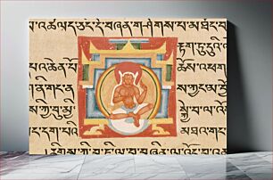 Πίνακας, A Bodhisattva in a Shrine, Folio from a Shatasahasrika Prajnaparamita (The Perfection of Wisdom in 100,000 Verses)