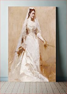 Πίνακας, A Bride (ca.1895) by Abbott Handerson Thayer