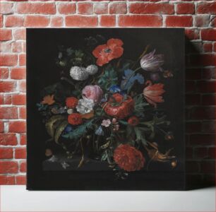 Πίνακας, A Bunch of Flowers by Jacob Van Walscapelle