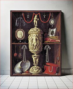 Πίνακας, A Cabinet with Objects of Art