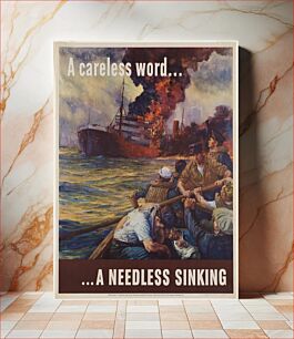 Πίνακας, A careless word... a needless sinking