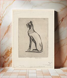 Πίνακας, A cat of Bubastis