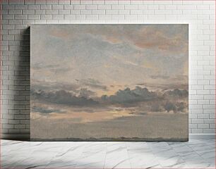 Πίνακας, A Cloud Study, Sunset by John Constable