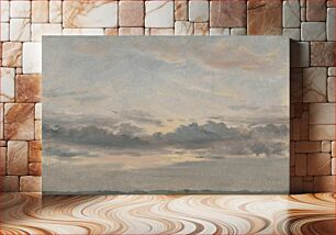 Πίνακας, A Cloud Study, Sunset (ca. 1821) by John Constable