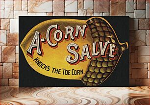 Πίνακας, A-corn salve knocks the toe corn