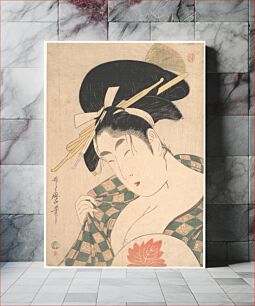 Πίνακας, A Courtesan by Utamaro Kitagawa (1754–1806)