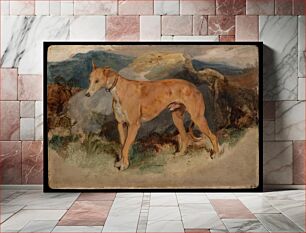 Πίνακας, A Deerhound