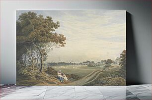 Πίνακας, A Distant View of the City of London from St. John's Wood
