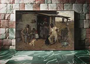 Πίνακας, A Dog Swap, Richard Norris Brooke