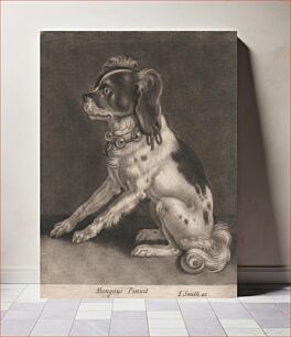 Πίνακας, A Dog with A Belled Collar