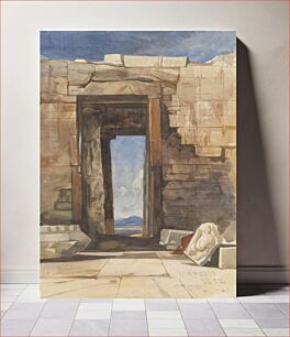 Πίνακας, A Doorway in the Acropolis, Athens