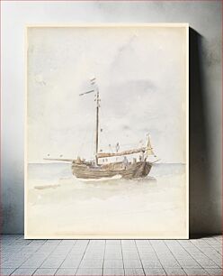 Πίνακας, A Dutch Barge, Whitney Warren Jr