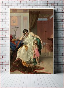 Πίνακας, A family scene in Pompeii