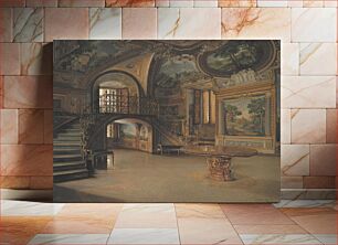Πίνακας, A floor in the Palazzo Borghese by Josef Theodor Hansen