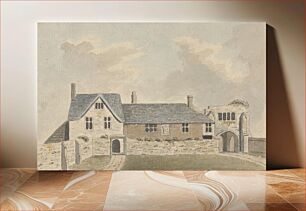 Πίνακας, A Folio of watercolors of Cornwall, Northamptonshire, Oxfordshire, Gloucester- shire, Worcestershire, Somerset, and Devon Combe Sydenham, Somerset