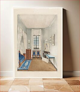 Πίνακας, A French Restoration Bedroom, Bouilhet