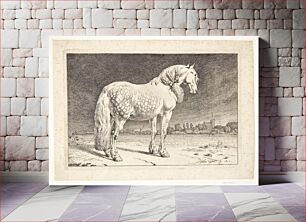 Πίνακας, A Friesian horse by Paulus Potter
