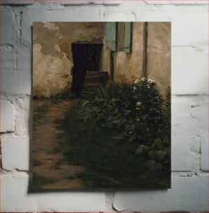 Πίνακας, A Garden Path by Robert Henry Logan