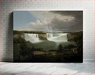 Πίνακας, A General View of the Falls of Niagara, Alvan Fisher