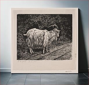 Πίνακας, A goat by Alexander Blom