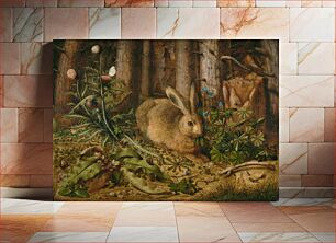 Πίνακας, A Hare in the Forest; Hans Hoffmann (German, about 1530 - 1591/1592)