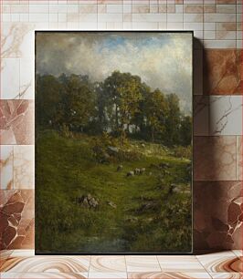 Πίνακας, A Hillside Pasture, Robert C. Minor