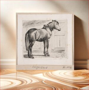 Πίνακας, A horse without a halter by Johannes Wilhelm Zillen