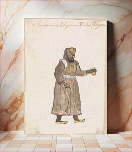 Πίνακας, A Jungum, a religious Hindu Beggar