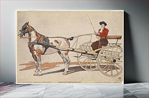 Πίνακας, A Kentucky breaking cart by Edward Penfield